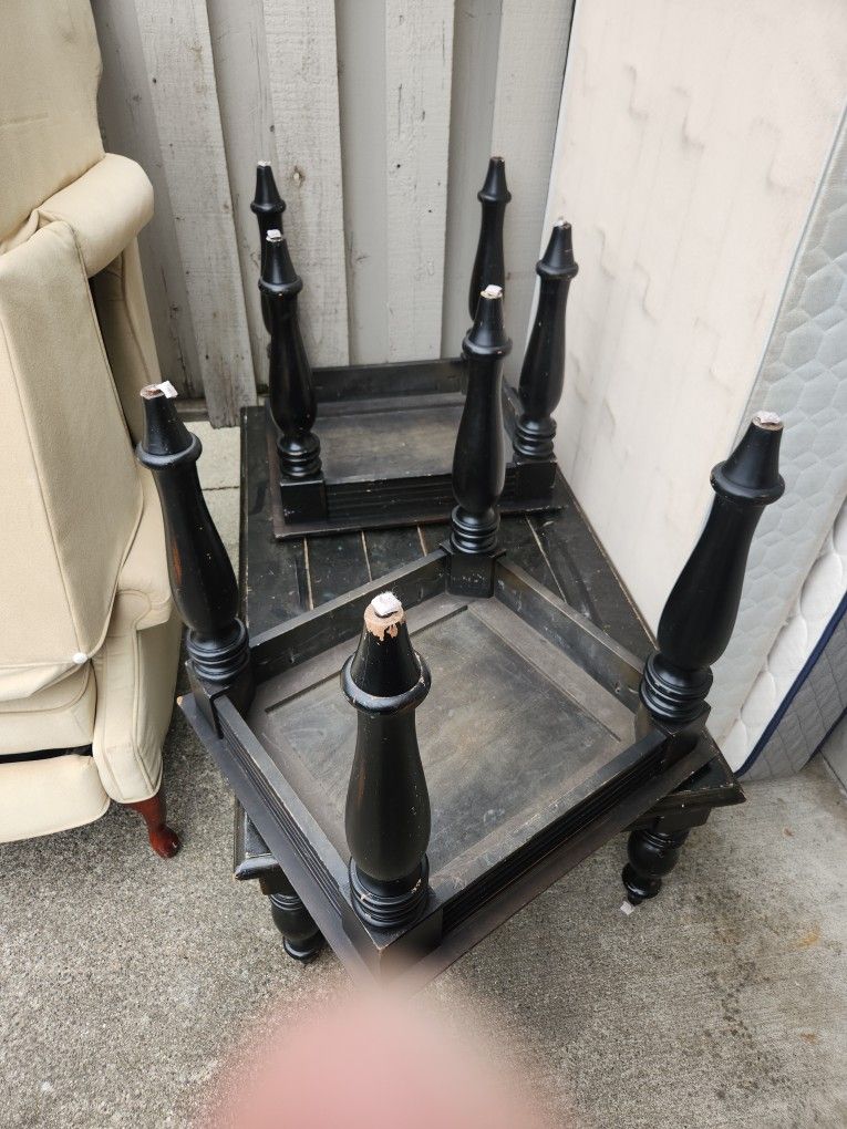 Coffee Table And 2 End Tables