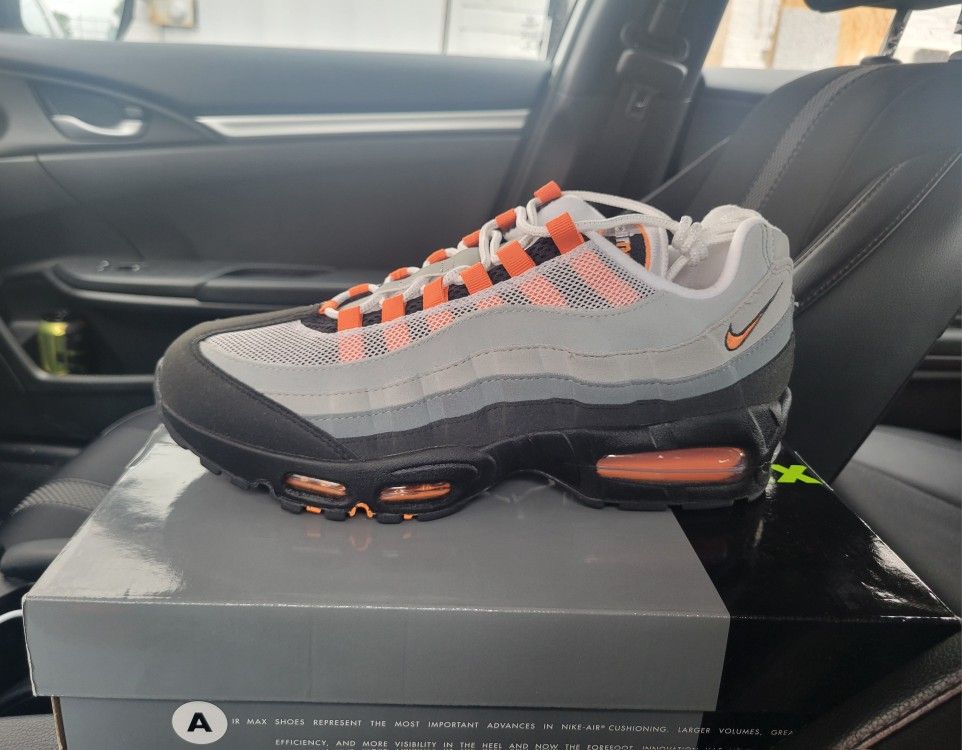 Nike Air Max 95 Mandarin Big Bubble Size 14