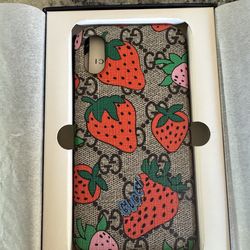 iPhone X/S Gucci Strawberry Phone Case