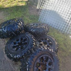Can - Am Wheels And Tires Like New