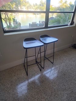 2 Pottery Barn Bar Stools
