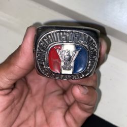 Highest Achievement Boy Scout ring