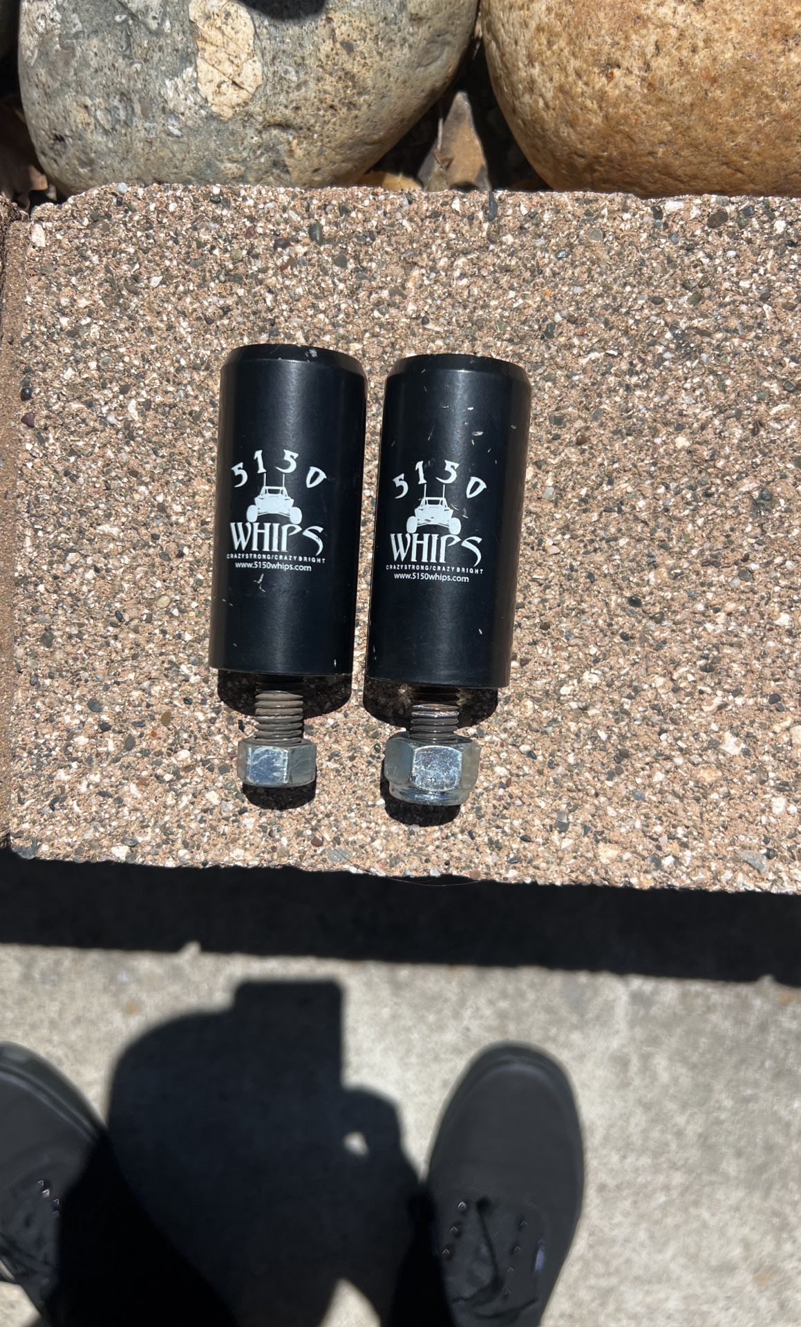 Whip holders for Can Am X3