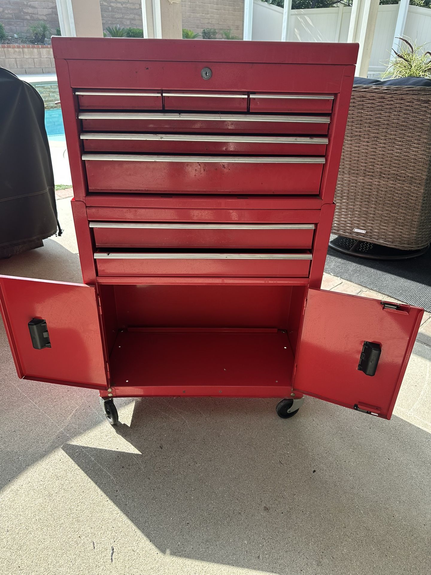 Tool Box W/ Keys 