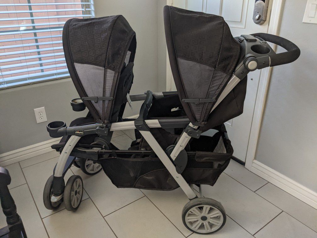 Chicco cortina double stroller