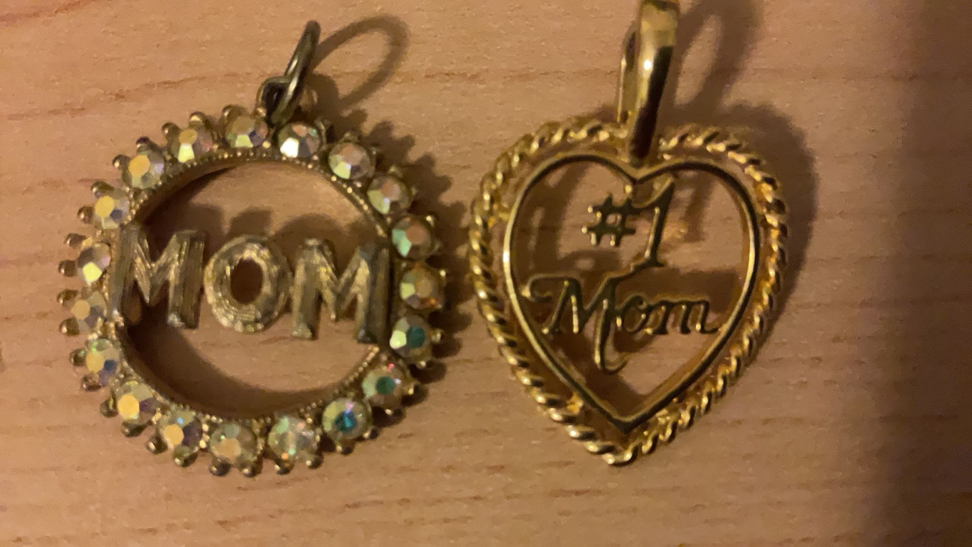 2 Vintage Mom Pendants