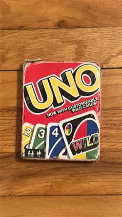 Uno Game Cards