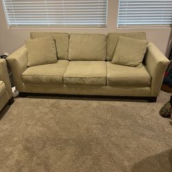 1 Beige Fabric Sofa From Macys
