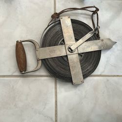 Antique Rare The Lufkin Rule Code Tape Measure
