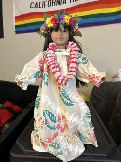 Native American Porcelain Doll