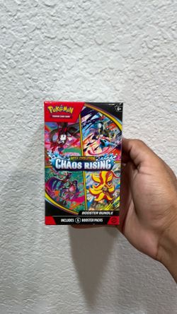 Pokemon Chaos Rising booster bundle