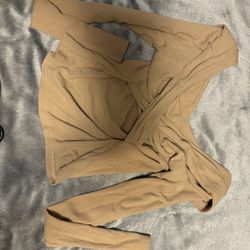 Cute Beige Top