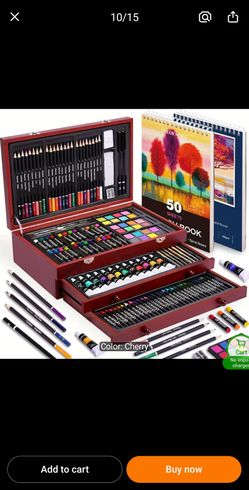 Deluxe art drawing set