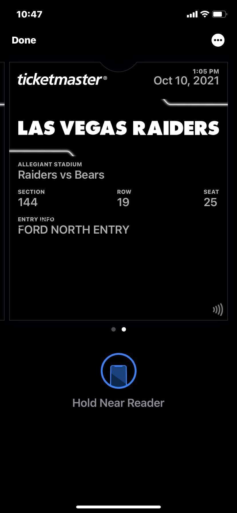 Tickets For The Raiders Bears On Oct 10th