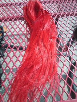 Red Hair Extension Ponytail Piece