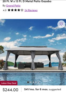 Metal Patio Gazebo