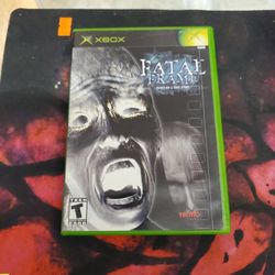 Fatal Frame Xbox Cib