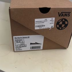 Size 10 Never Opened Box Vans Off The Wall 