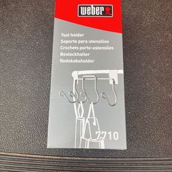 Weber 7710 NEWIN BOX Tool Holder! For Charcoal Grill!