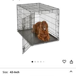 42” New Dog Crate For Large Dogs