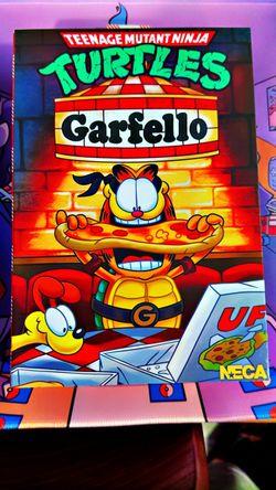 NECA TMNT Garfello Action Figure Box