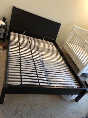 Ikea Nyvoll Queen Bed Frame Black Brown For In Kirkland Wa Offerup - Ikea Nyvoll Queen Bed Frame Dimensions Ikea Nyvoll Queen Bed Frame Black Brown For In Kirkland Wa Offerup - Ikea Nyvoll Queen Bed Frame Dimensions