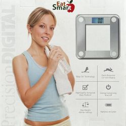 New Eat Smart Precision Digital Bathroom Scale