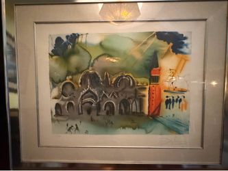 Salvador Dali Signed Numbered Lithograph