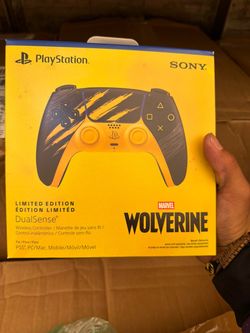 PS5 DualSense Wireless Controller Marvel's Wolverine Limited Edition
