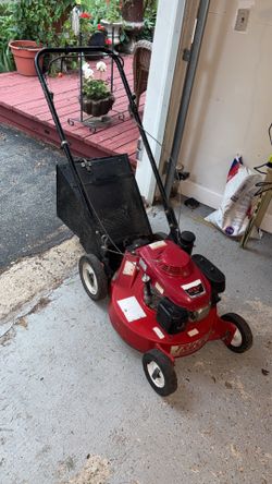 Push Gas Lawn Mower 20 inches Tru-Cut Commercial GXV 160 OHV with Grass Bag