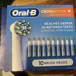 Oral B Replacement 10 Head Replacements New Open Box ** Sylmar 