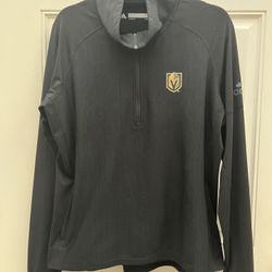 Adidas Vegas Golden Knights Almost New 1/4 Zip Size XL