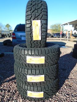 LT 285/70/17 New Landwarrior Road Master R/T Rugged Terrain 10 Ply Tires