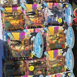 Vintage Star Trek Action Figures From The 90's