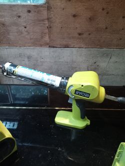 Ryobi 18v Caulk And Adhesive Gun Cordless