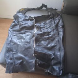 MOTOR CYCLE LEATHER OUTFIT