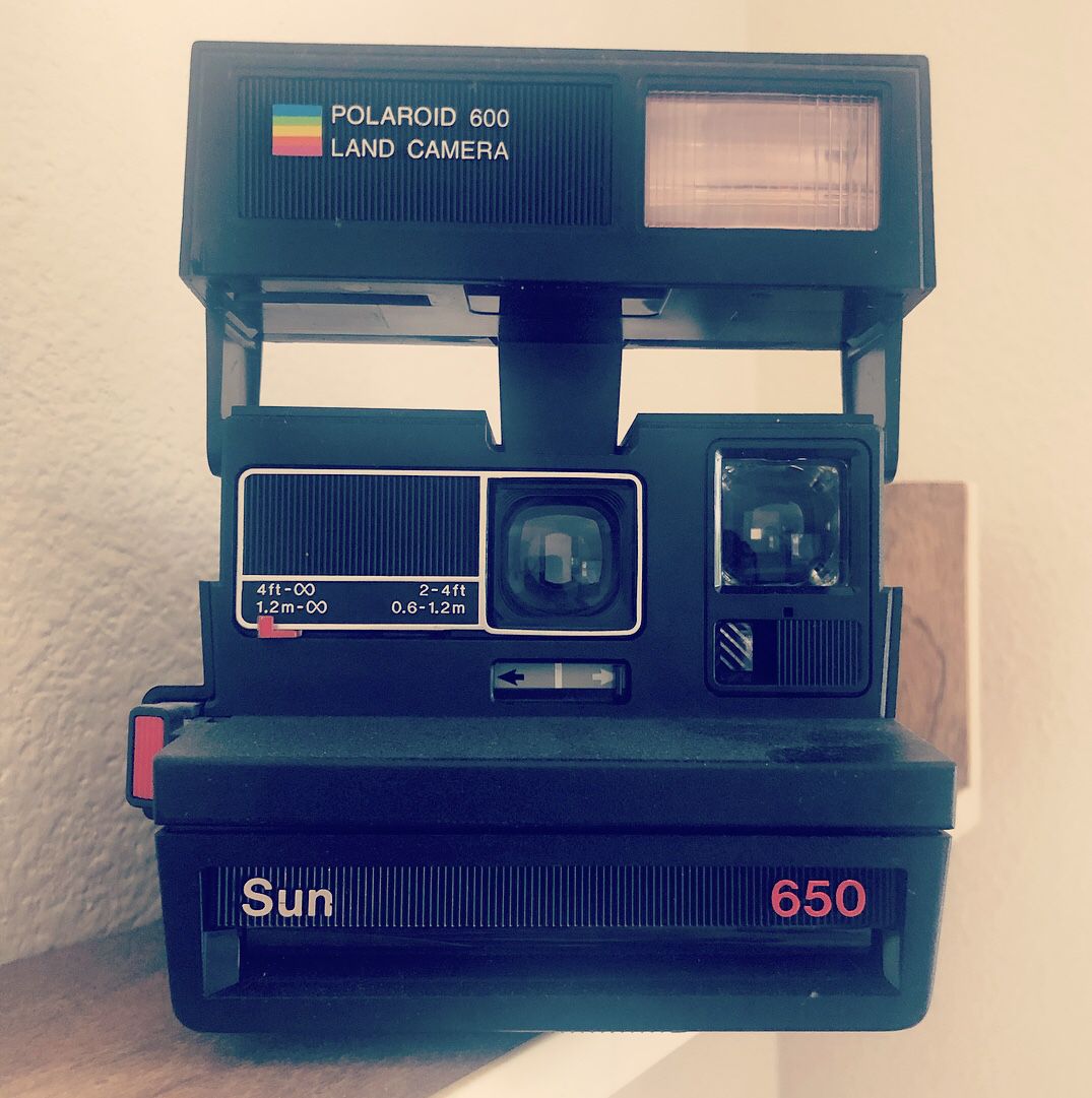 Vintage Polaroid Land Camera Sun 650