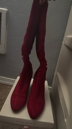 Rose gold boots size 61/2