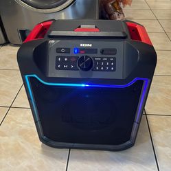 ION ≠ Pathfinder 280 Portable Bluetooth Speaker | Loud Outdoor Sound | LED Lights | 120W Deep Bass