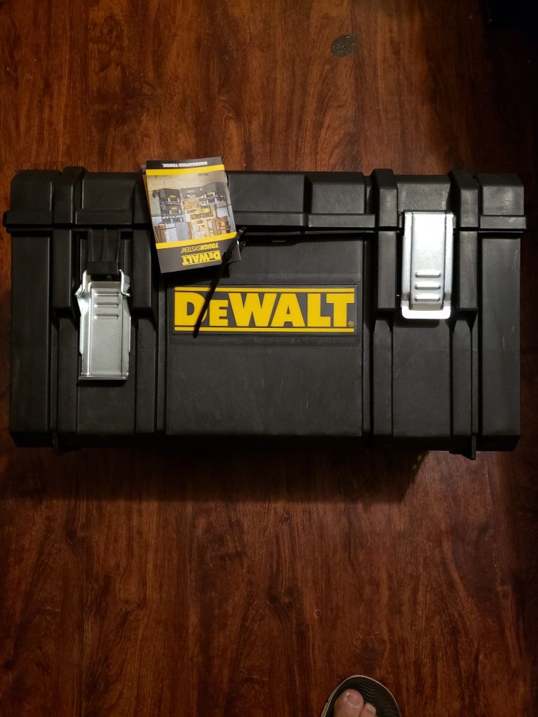 Dewalt tool box brand new