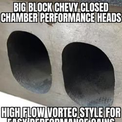Big Block Chevy Performance Cylinder Heads