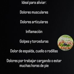 Pomada Para Reducir Dolores Y Inflamacion 