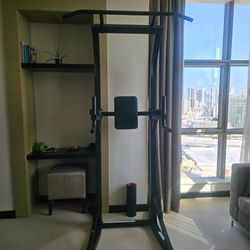 Pull Up Tower and 8 Kg Chrome Dumbell pair