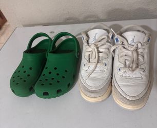 Jordan & crocs size 13C BOTH FOR $$30