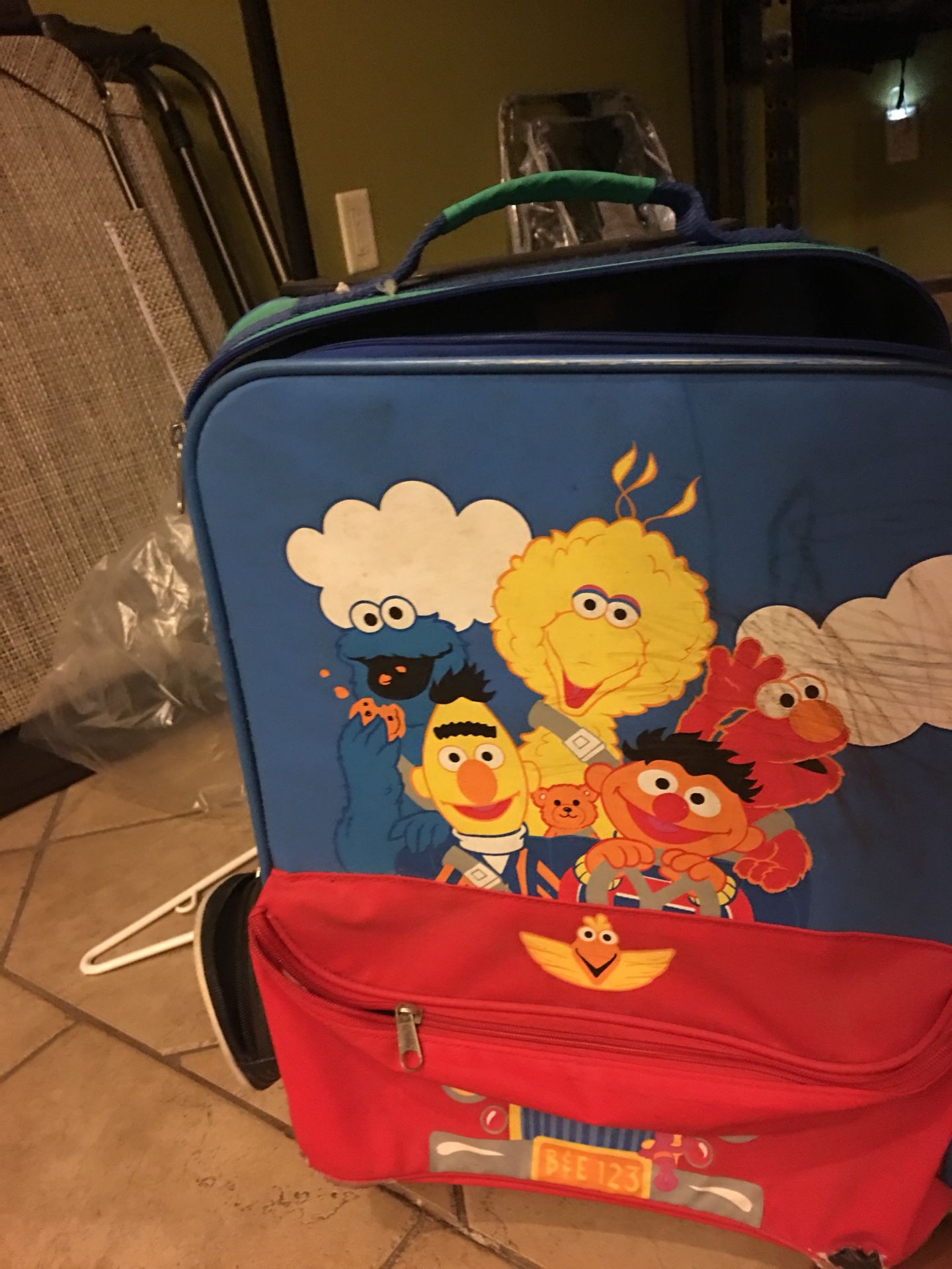 Elmo kids backpack