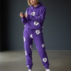 Denim Tear hoodie Sets 