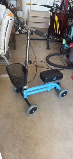 Knee scooter bike
