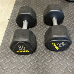 35lb Dumbbell Set