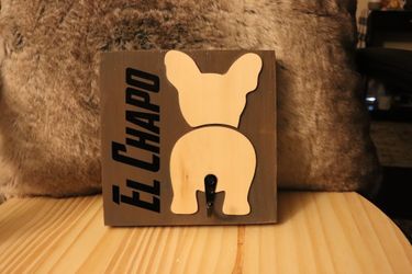 Custom Dog Leash Holder For Wall. 