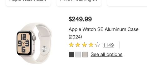 Apple Watch SE 2nd Gen W Cellular 
